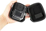This mini bag is designed for waterproof case of Sports Camera. Compatible with GoPro hero 10 /9 / 8 / 7 / 6 / 5 black waterproof case, hero 4 / white waterproof case, DJI Osmo action3, Akaso, Dragon And most other sports waterproof shells and frames.